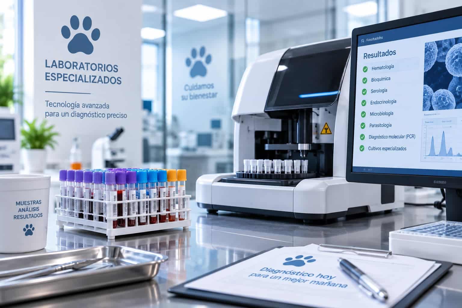Evaluación mediante ecografía veterinaria