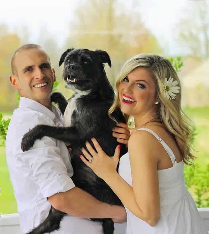 Cliente de MundoAnimalia con su perro
